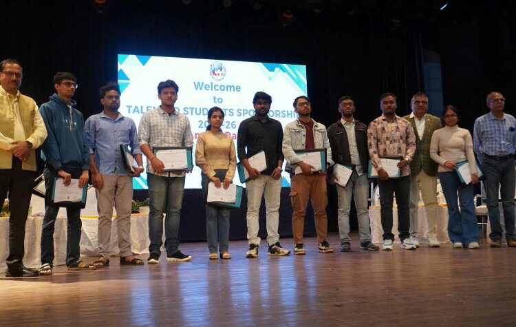 Students During Felicitation - 2026